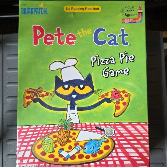 Sealed 2021 Pete the Cat Pizza Pie Board Game from Briarpatch - Picture 1 of 3
